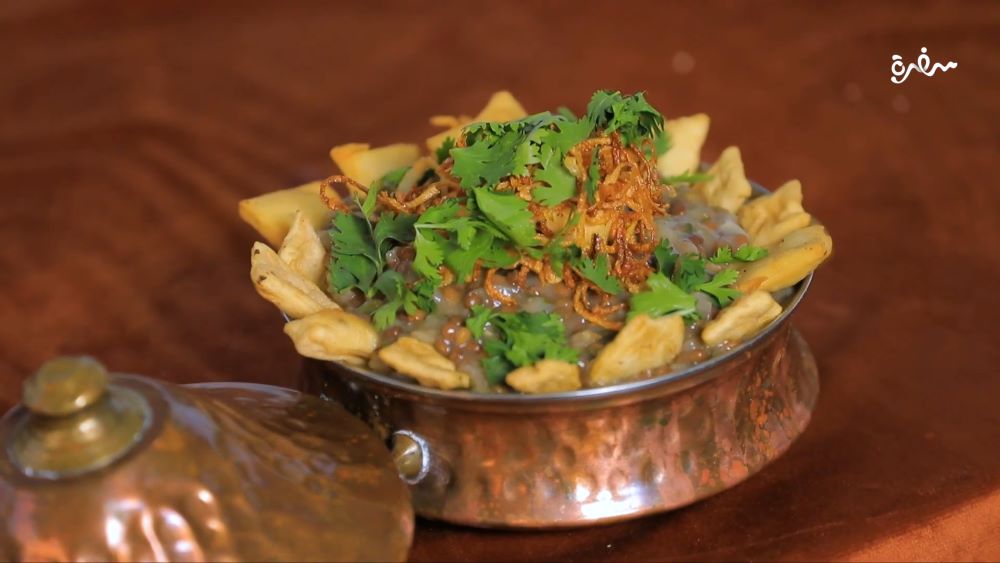 سلطة عدس شامية