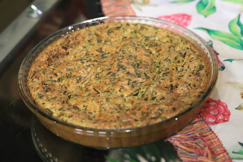 فطيرة السبانخ بالجبنة