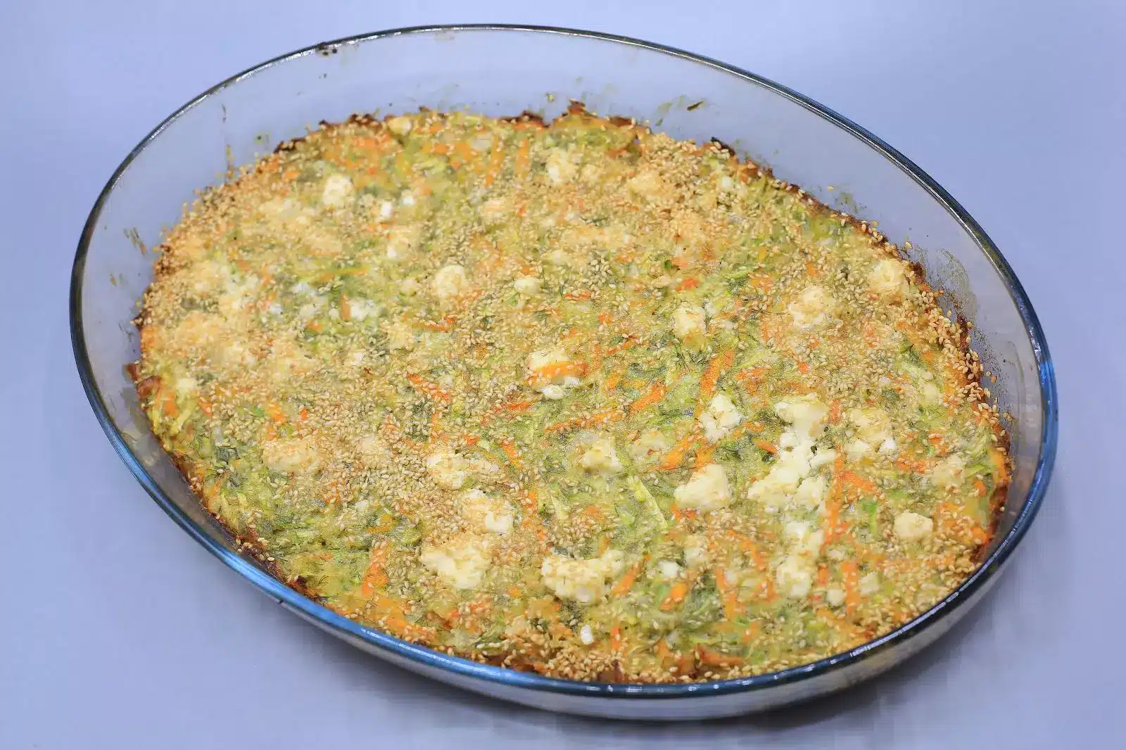 فطيرة الكوسة والجزر