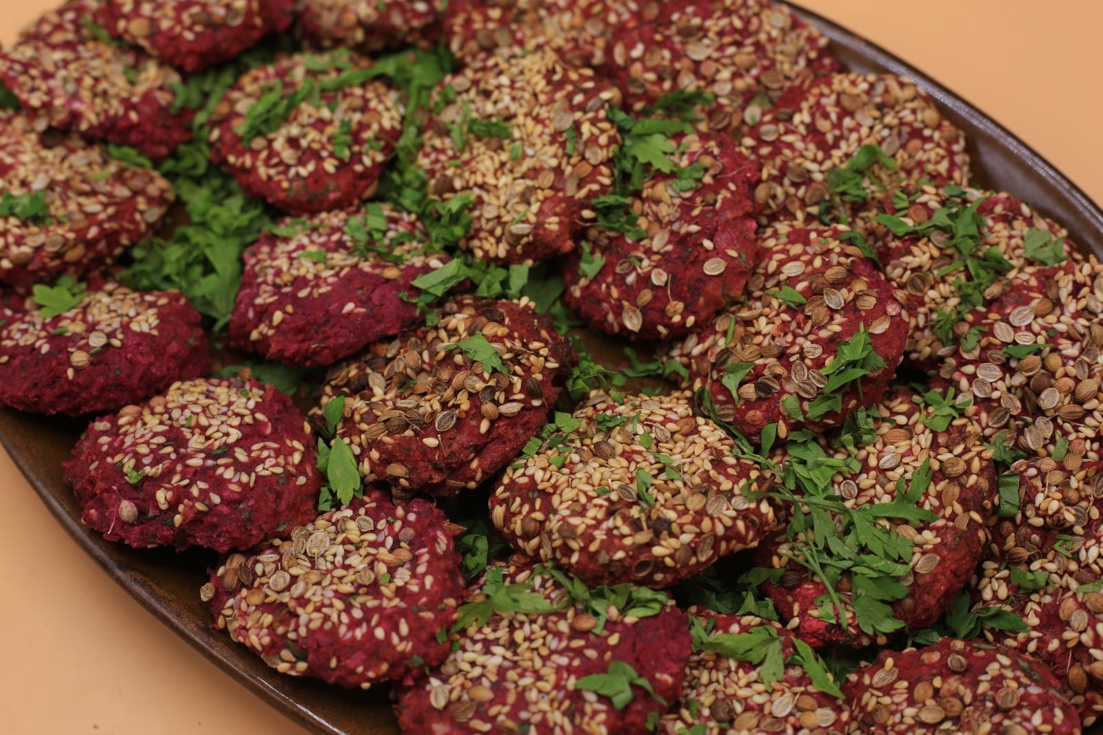 فلافل بنجر صحية