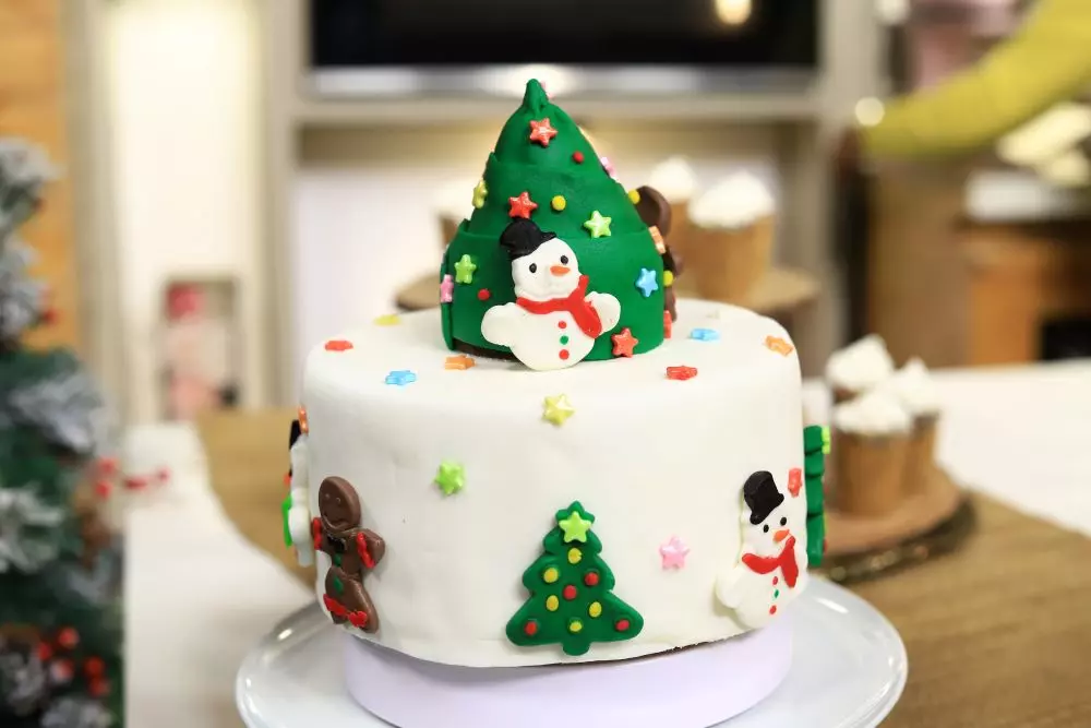 كيكة الكريسماس