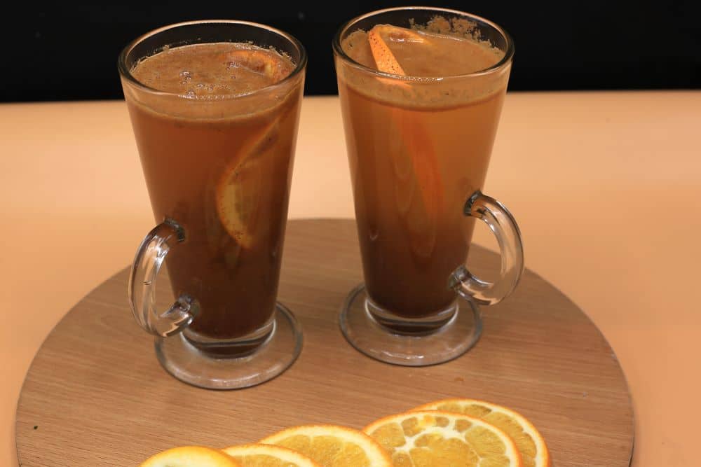 مشروب البرتقال الساخن