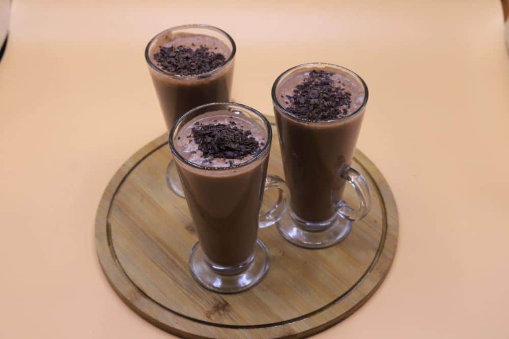 مشروب البطاطا بالشوكولاتة