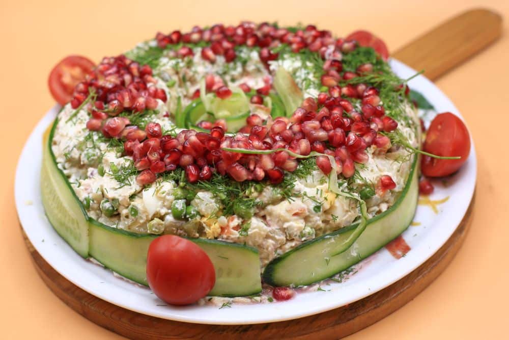 مقبلات الخضار بالجبنة