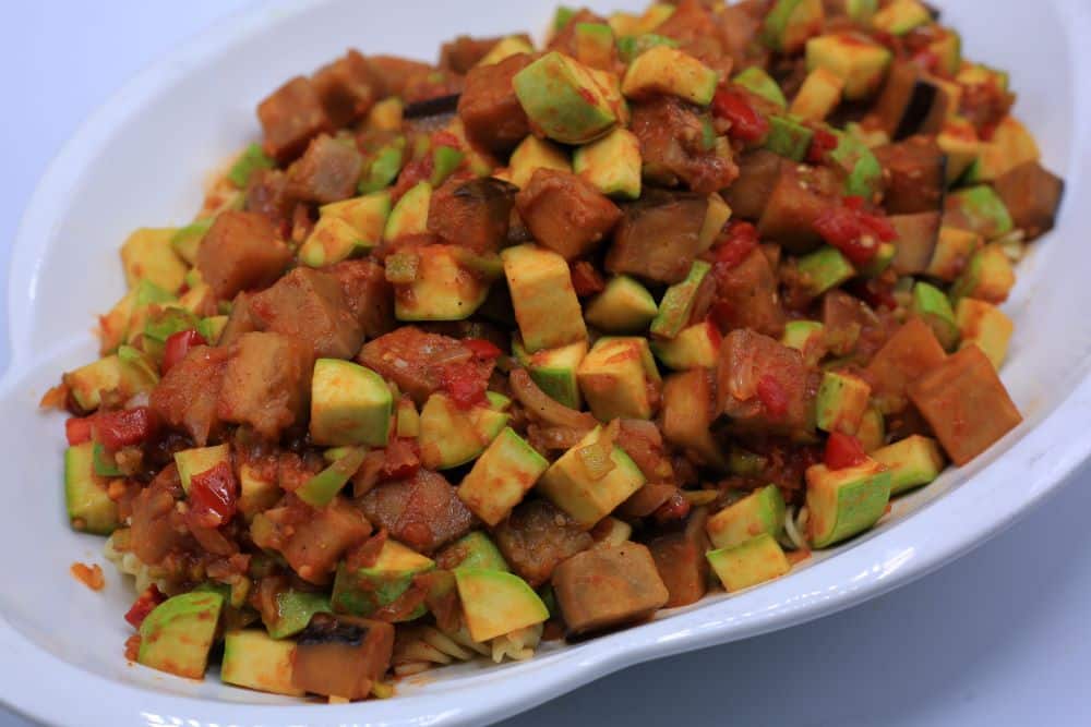 مكرونة بالخضار