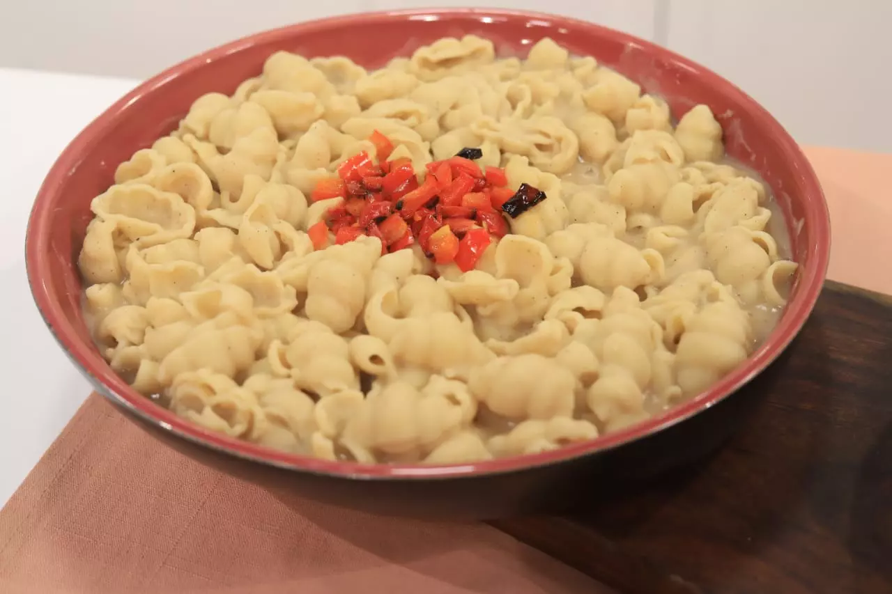 مكرونة وايت صوص صيامي