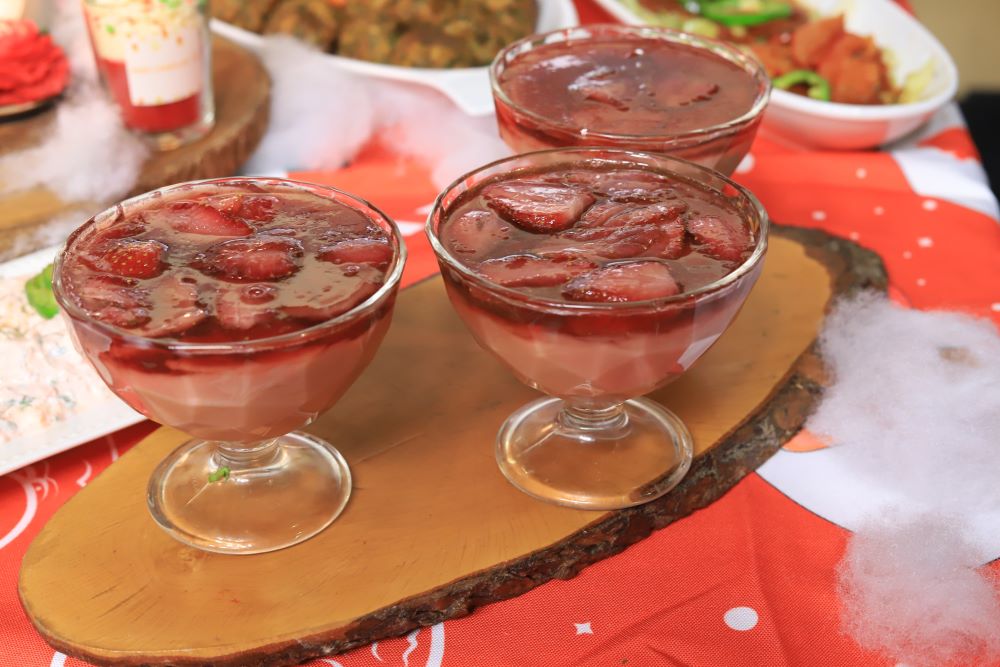 مهلبية الفراولة