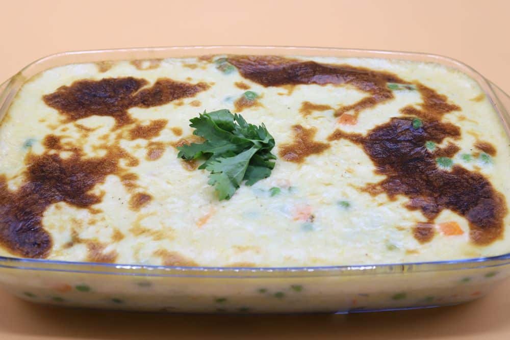 أرز بالبشاميل