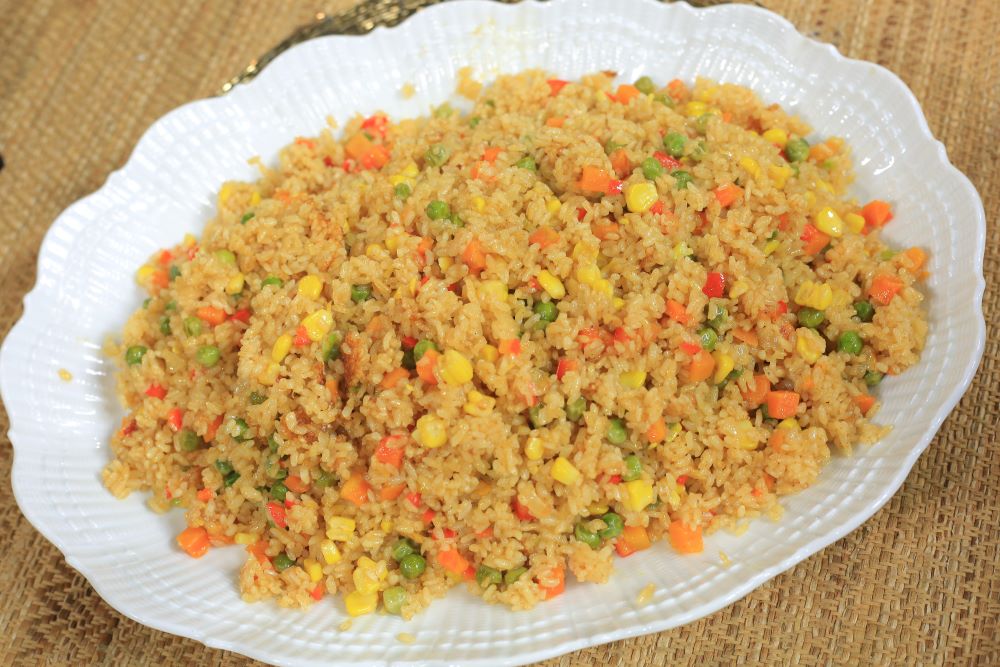 أرز بالخضار