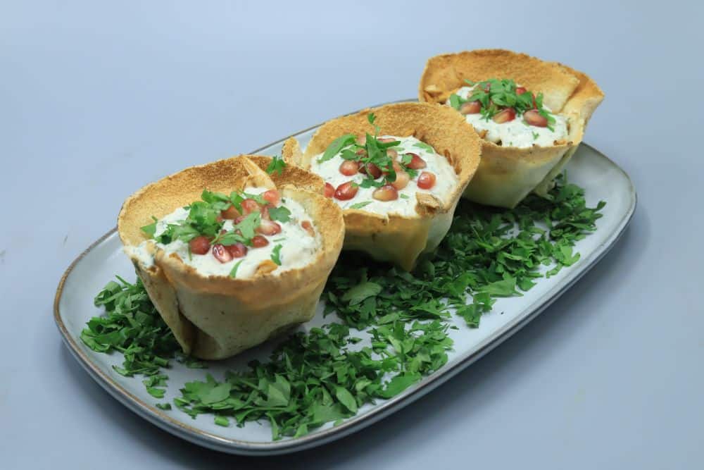 أكواب دجاج بالزبادي