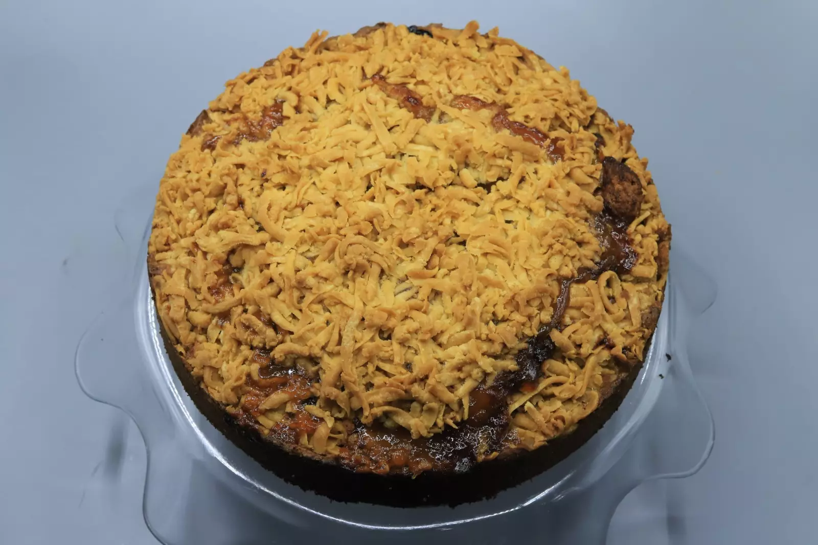 الكيكة المبروشة