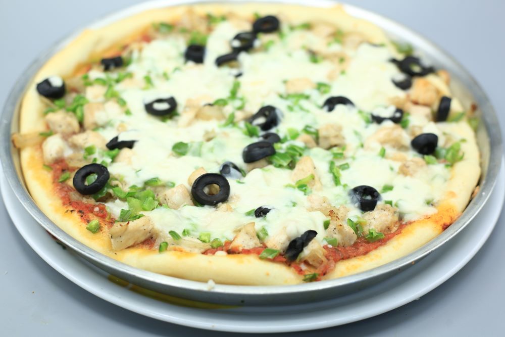 بيتزا بالدجاج