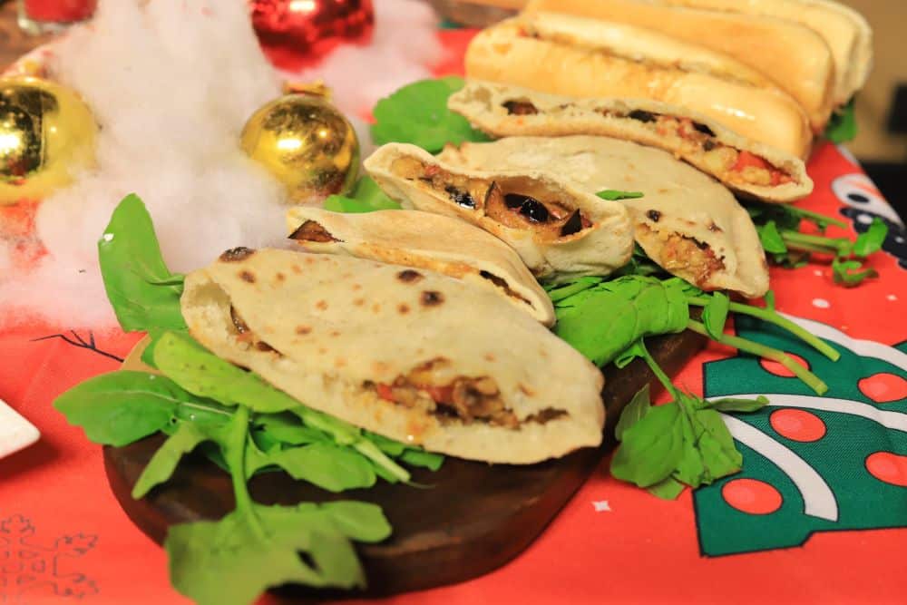 سندوتش المسقعة