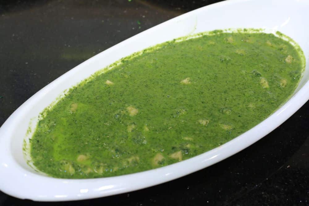 طاجن قلقاس بالخضرة