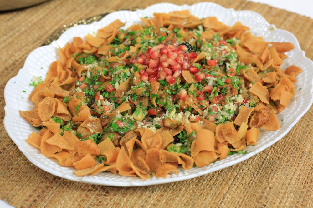 فتوش الباذنجان