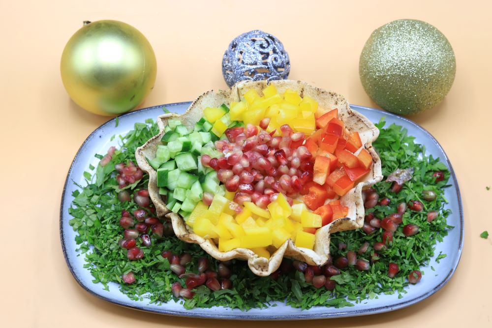 كوب سلطة الحمص