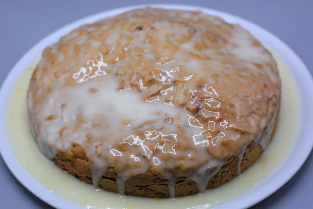 كيك الجزر والكوسة