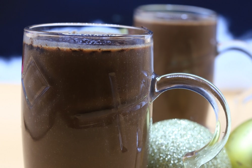 مشروب بطاطا بالشوكولاتة الساخن