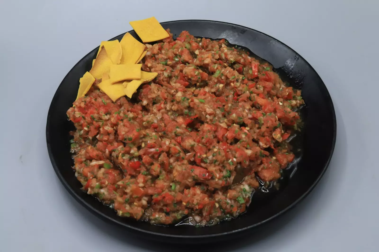 غموس الصلصة المكسيكية الحارة