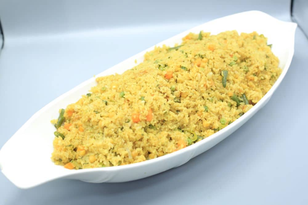 أرز مبهر بالخضار