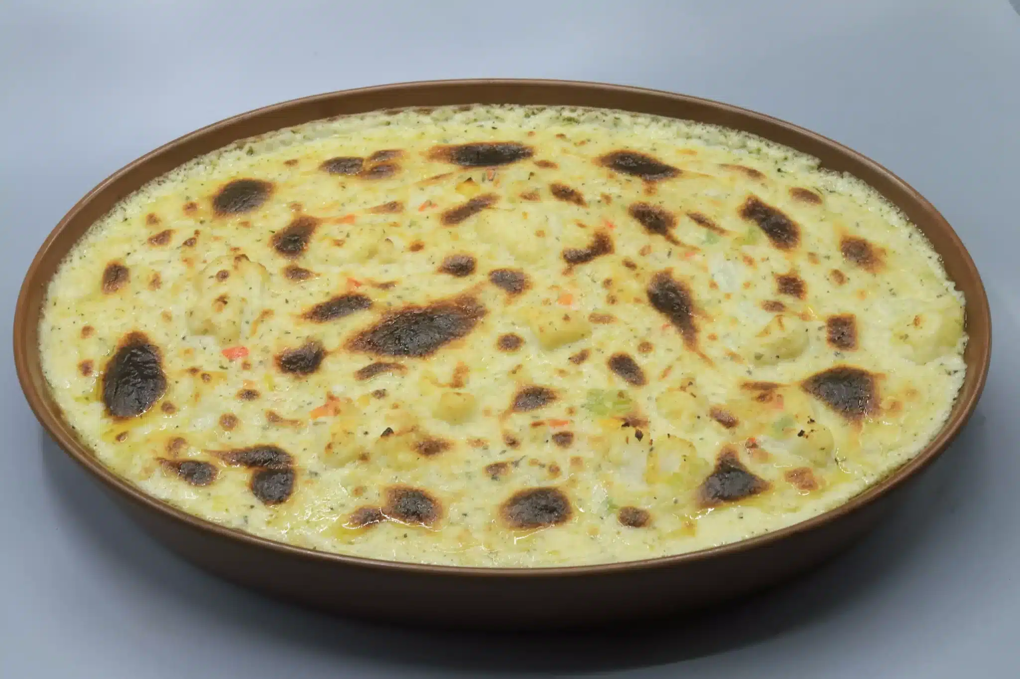 قرنبيط بالبشاميل