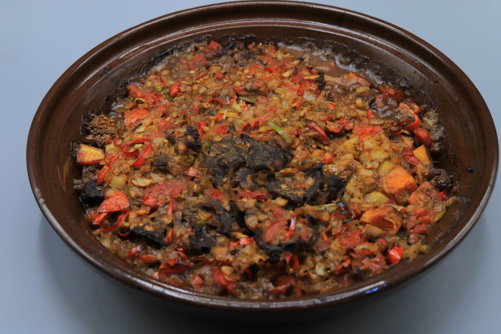 كباب حلة بالبطاطس والقرع