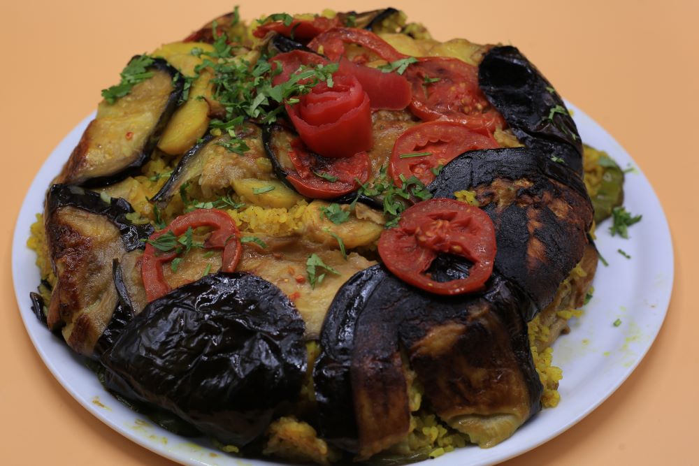 مقلوبة بالخضار