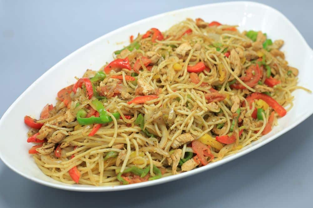 مكرونة بالشاورما