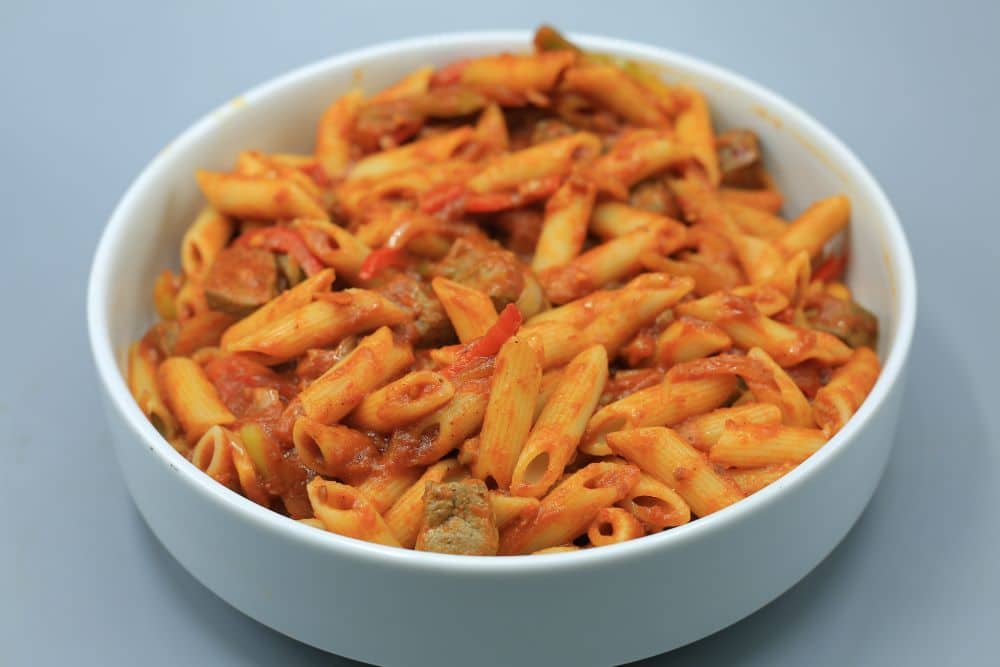 مكرونة بالكبدة