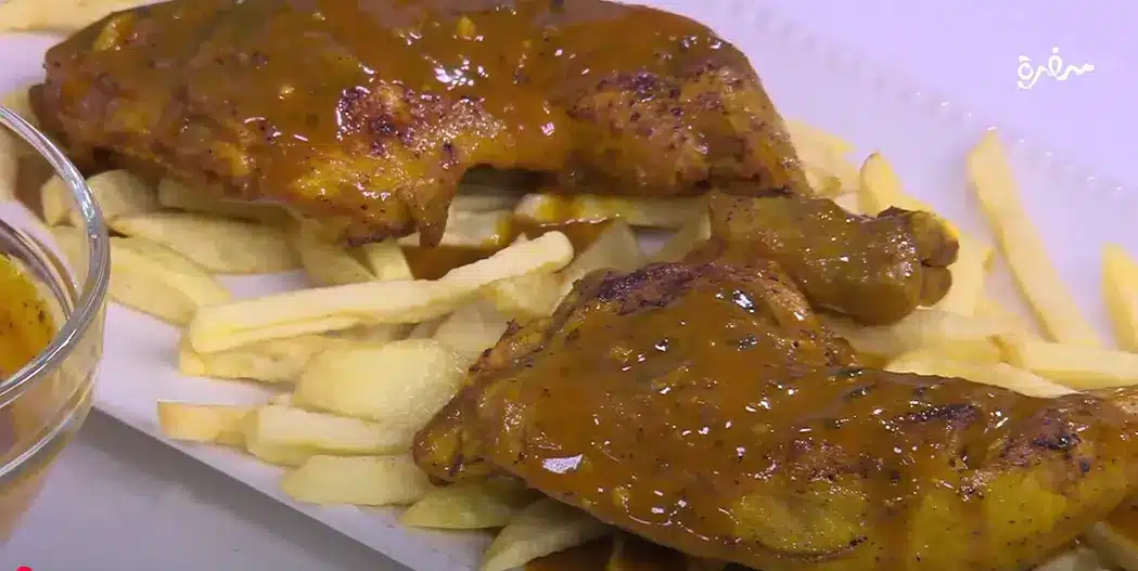 أوراك دجاج مكرملة