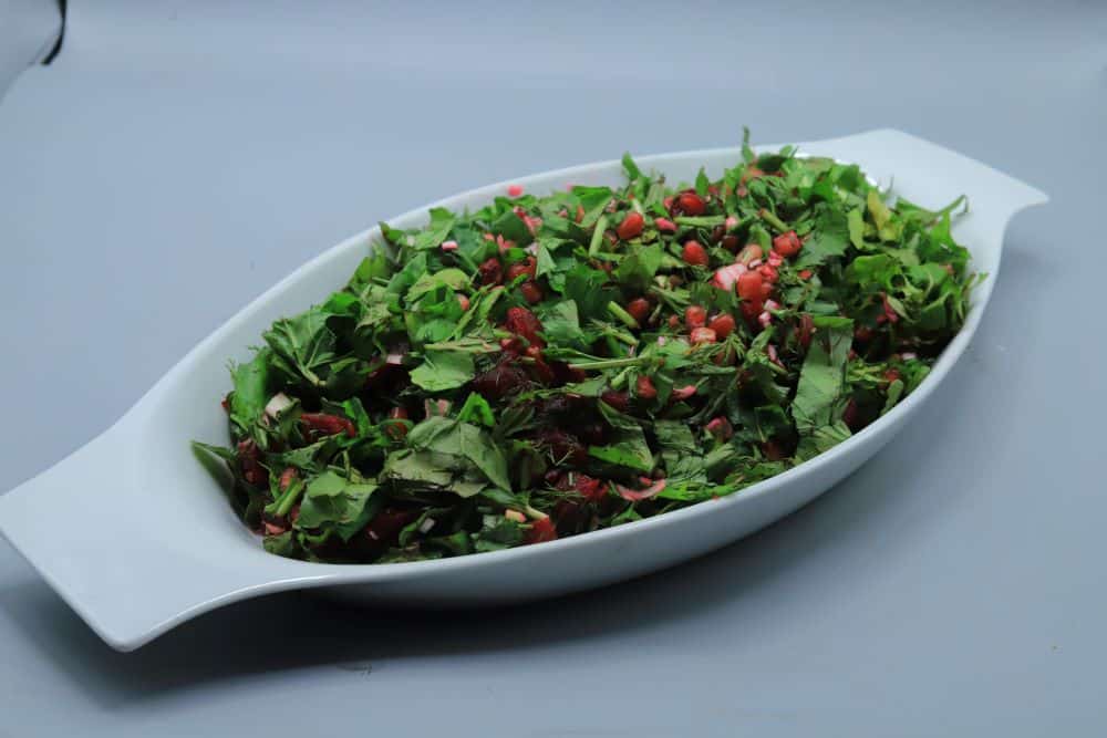 سلطة البنجر والجرجير