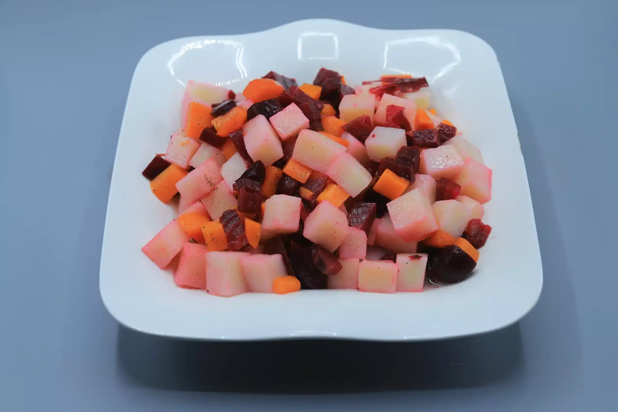 سلطة بنجر بالبطاطس والجزر