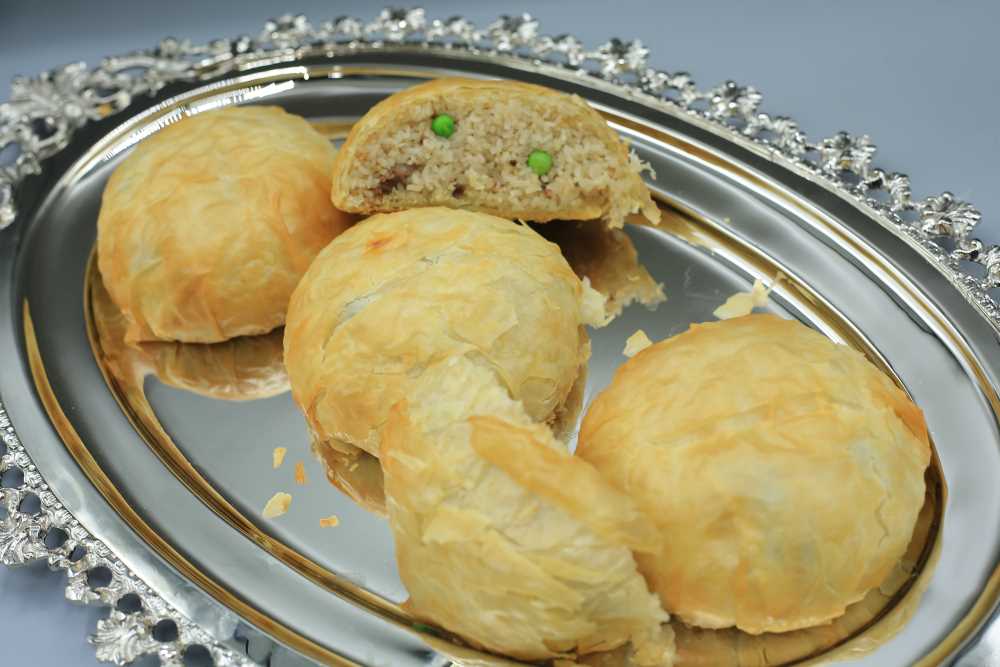 صرر الأوزي باللحم