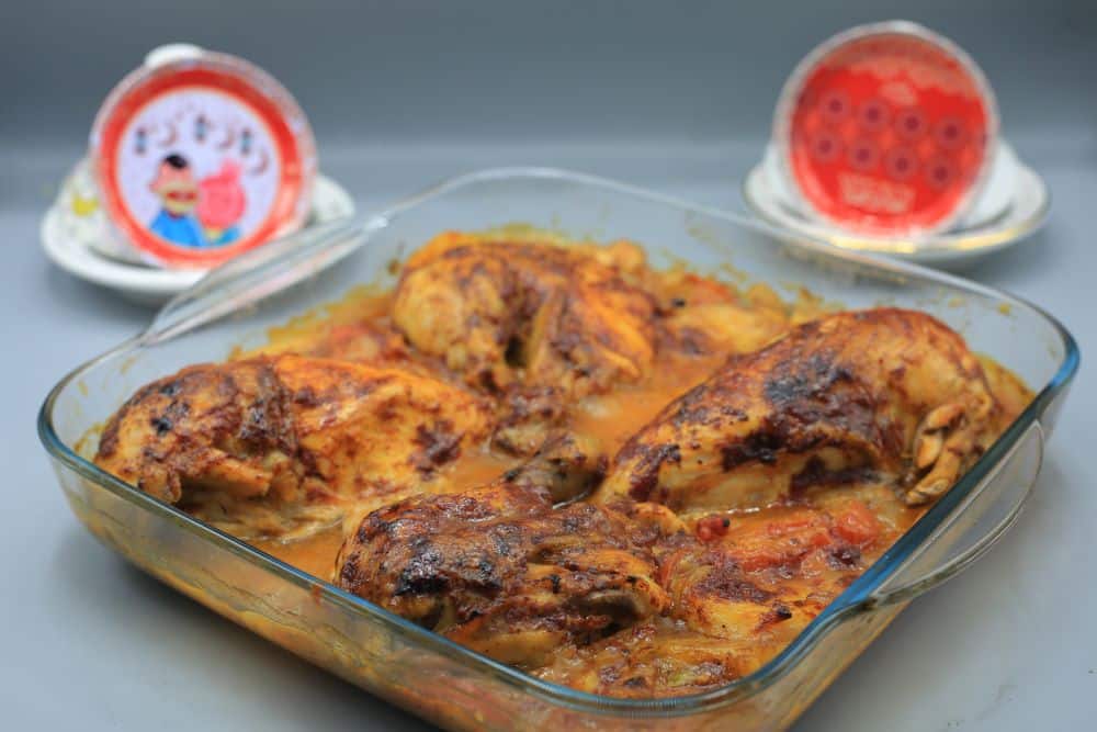 صينية بطاطس بالدجاج