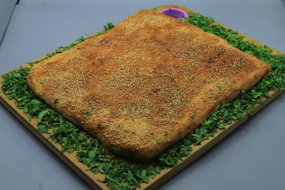 فطيرة اللحمة المورقة