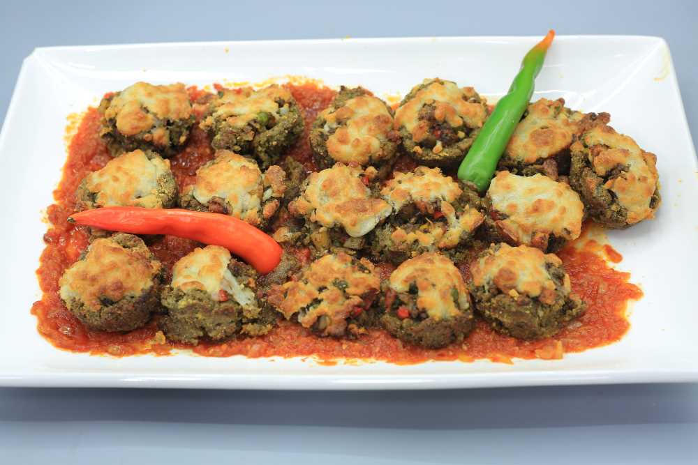 كرات اللحمة بالخضار