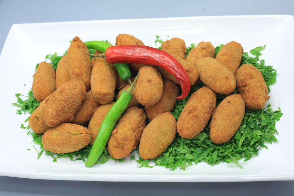 كفتة البطاطس بالدجاج