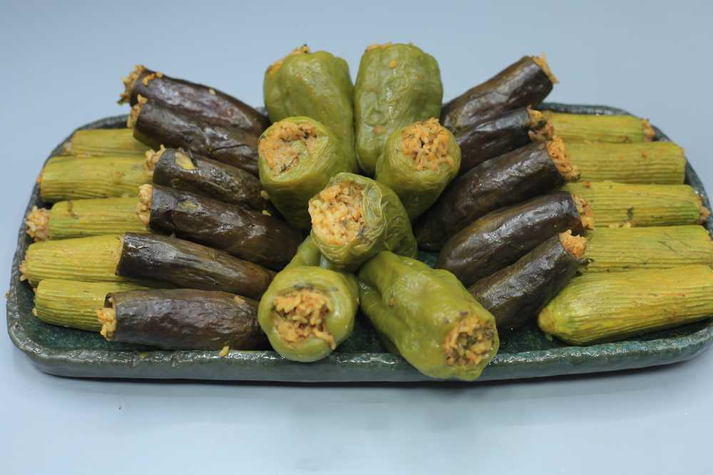 محشي مشكل بشرائح لحم الانتركوت