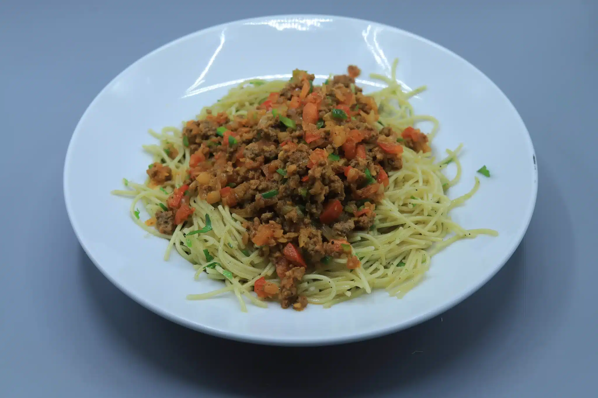 مكرونة بلونيز