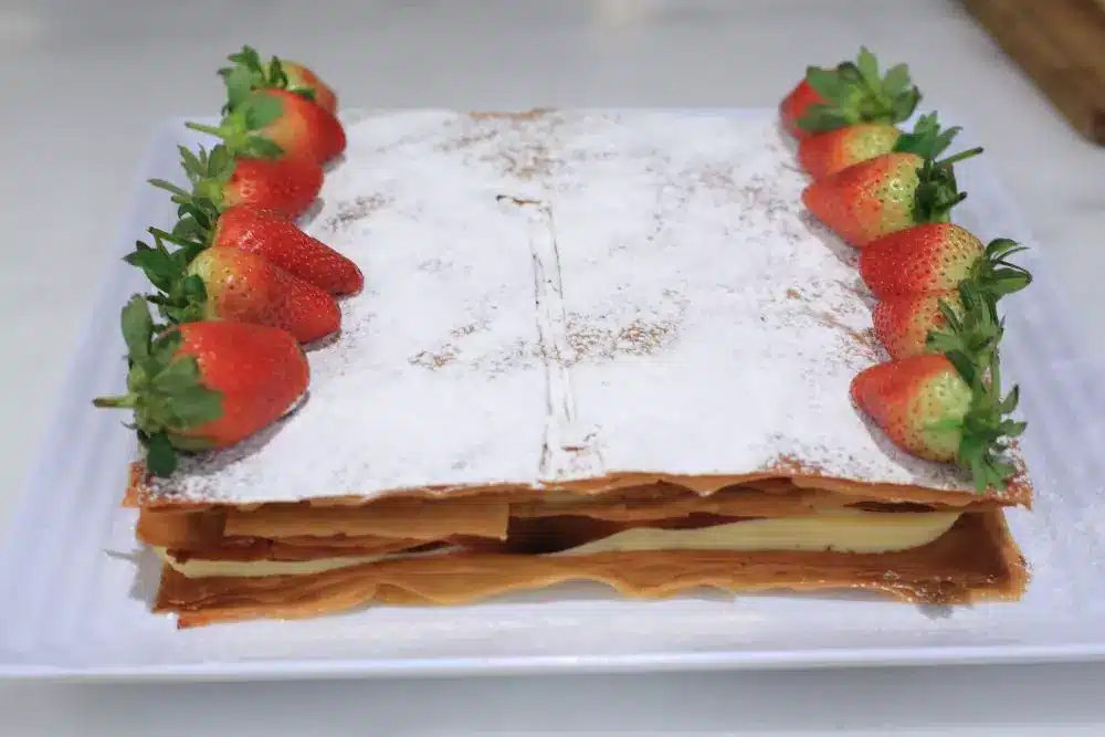 ميل فوي البقلاوة بالفراولة