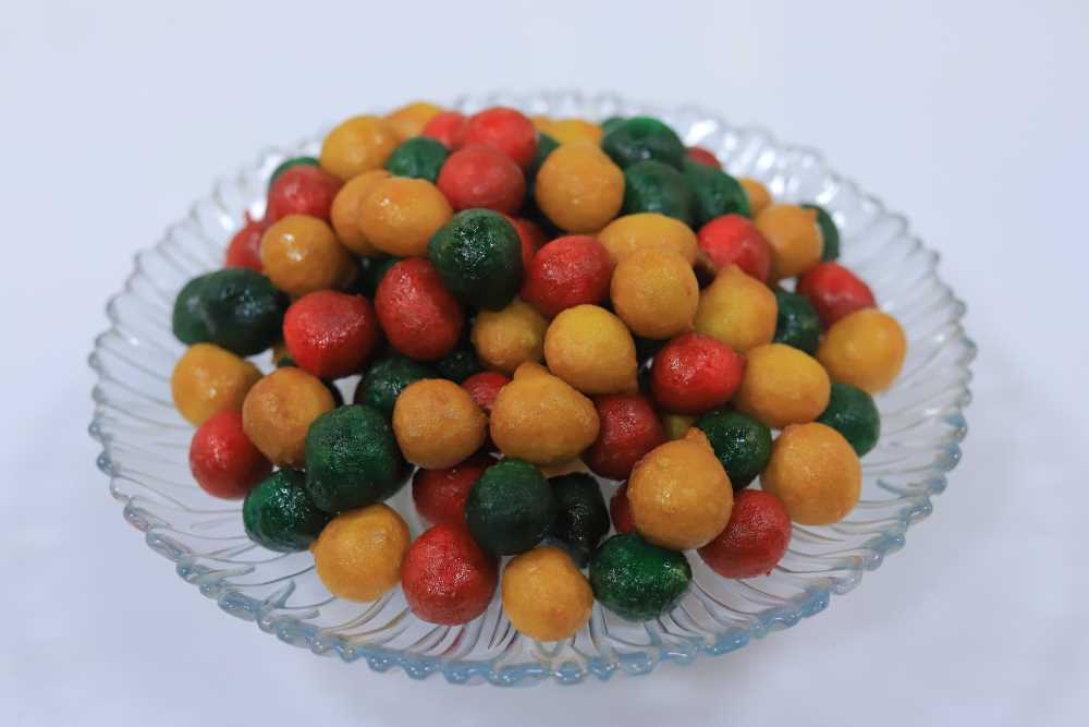 زلابية ملونة