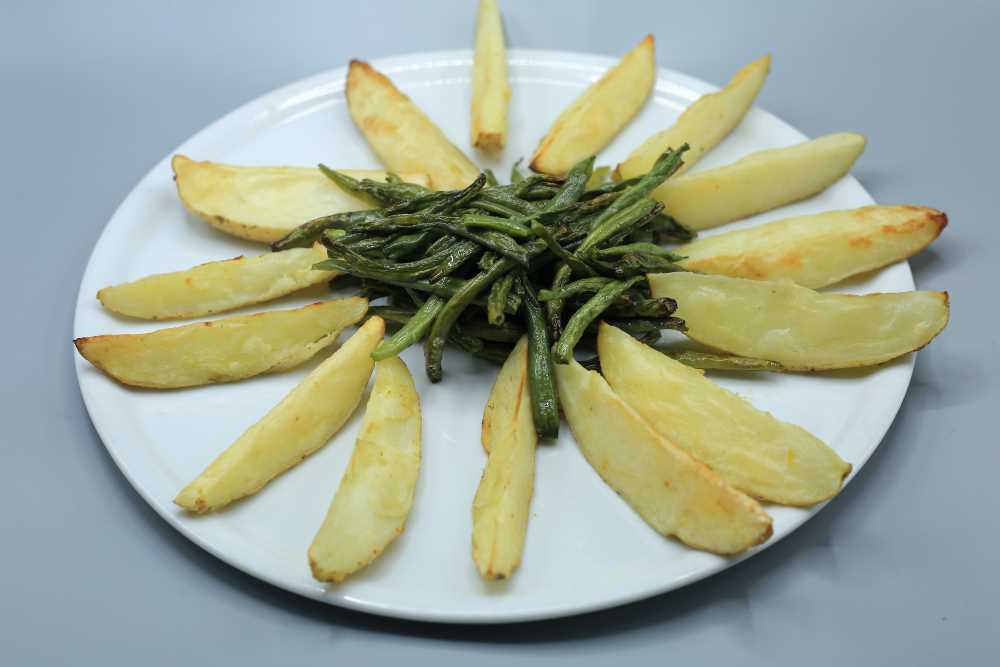 فاصوليا بالبطاطس