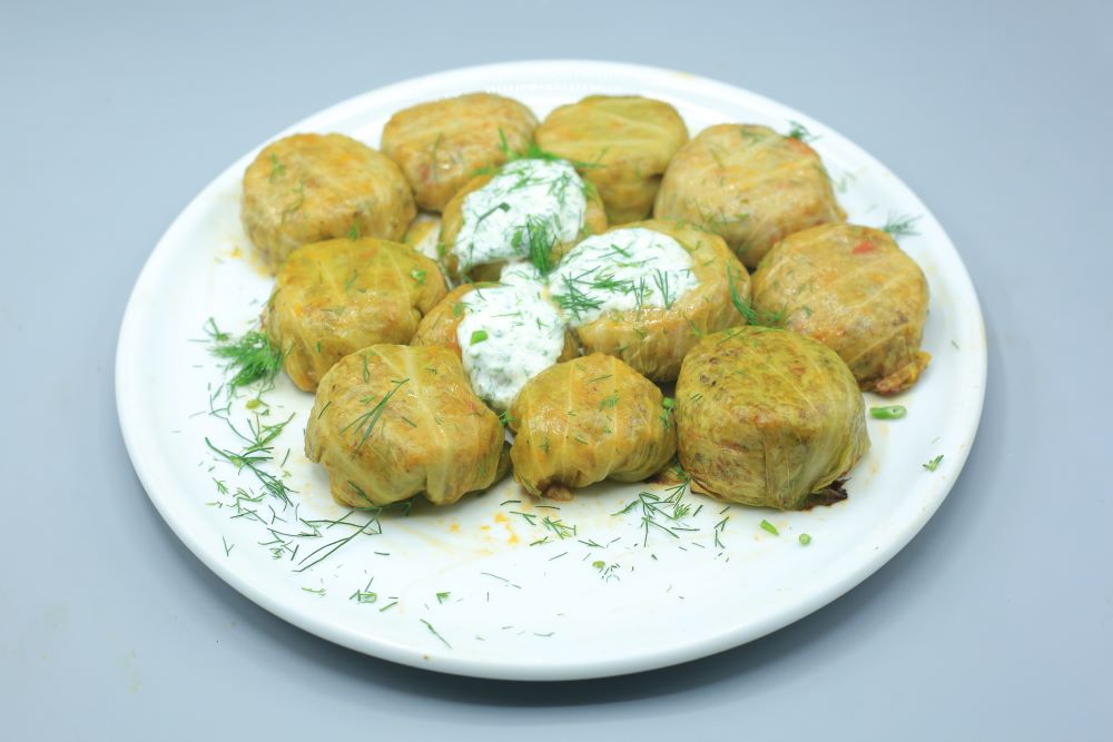 كرنب باللحمة المفرومة