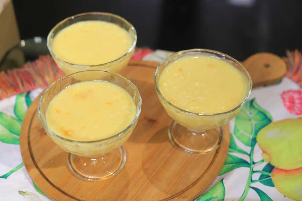 أرز باللبن بالبرتقال