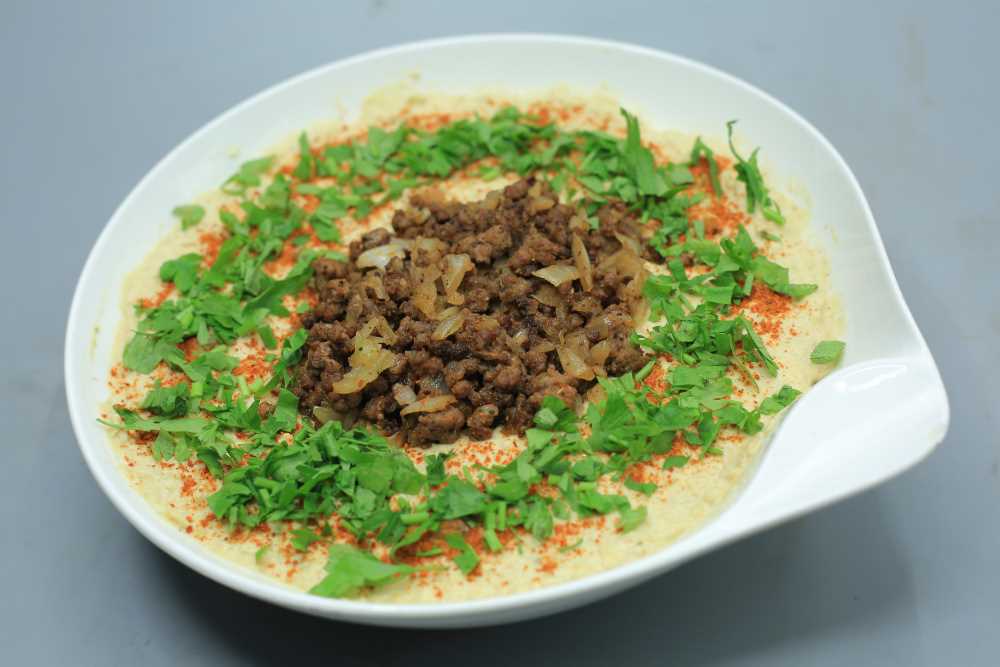 حمص باللحمة