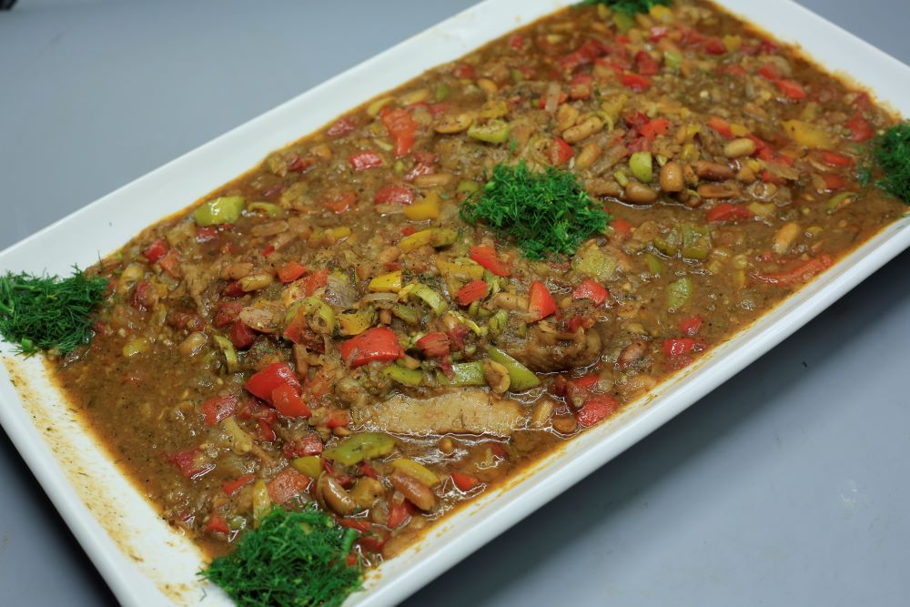 سمك بدبس الرمان