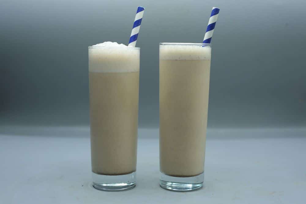 شاي لاتيه مثلج