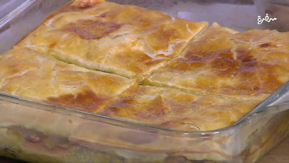 فطيرة الدجاج بالكاري