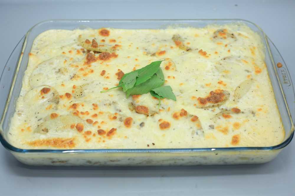 بطاطس بالبشاميل