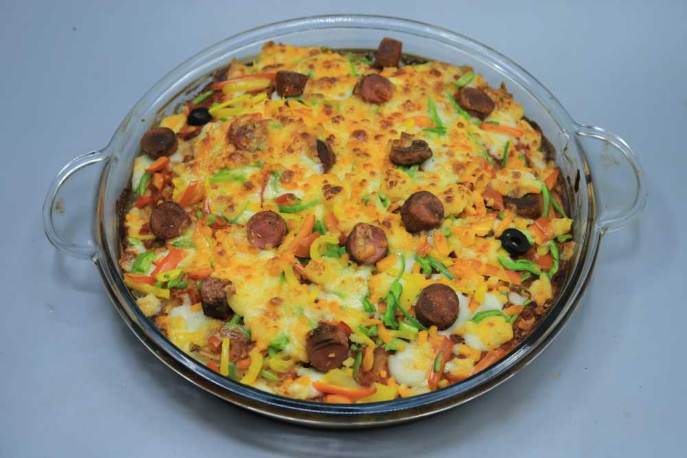 بطاطس بيتزا